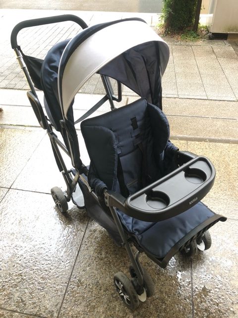 都筑区のお客様からカトージ二人乗りベビーカー買取