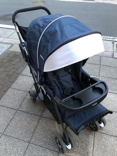 都筑区のお客様からカトージ 二人乗りベビーカー買取