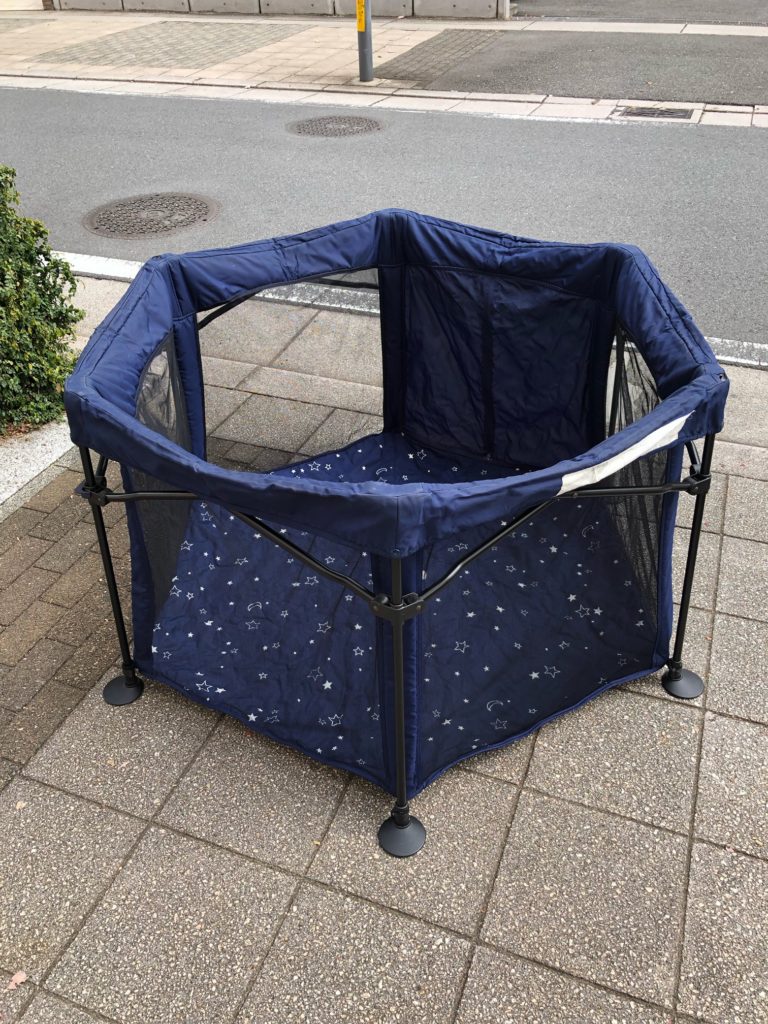 川崎市宮前区のお客様からベビー用品 日本育児 ベビーサークル 洗えてたためるベビーサークル 買取