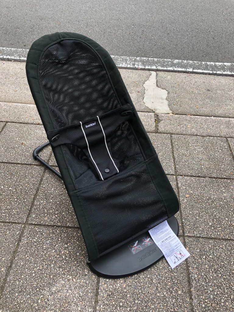 横浜市都筑区のお客様からベビー用品 ベビービョルン バウンサー バランスメッシュ 買取