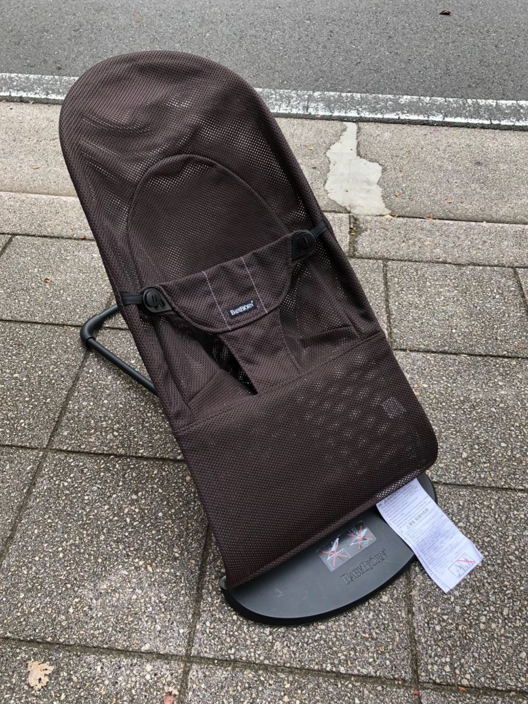 川崎市多摩区のお客様からベビー用品ベビービョルン バウンサー バランスソフトエアーメッシュ 買取