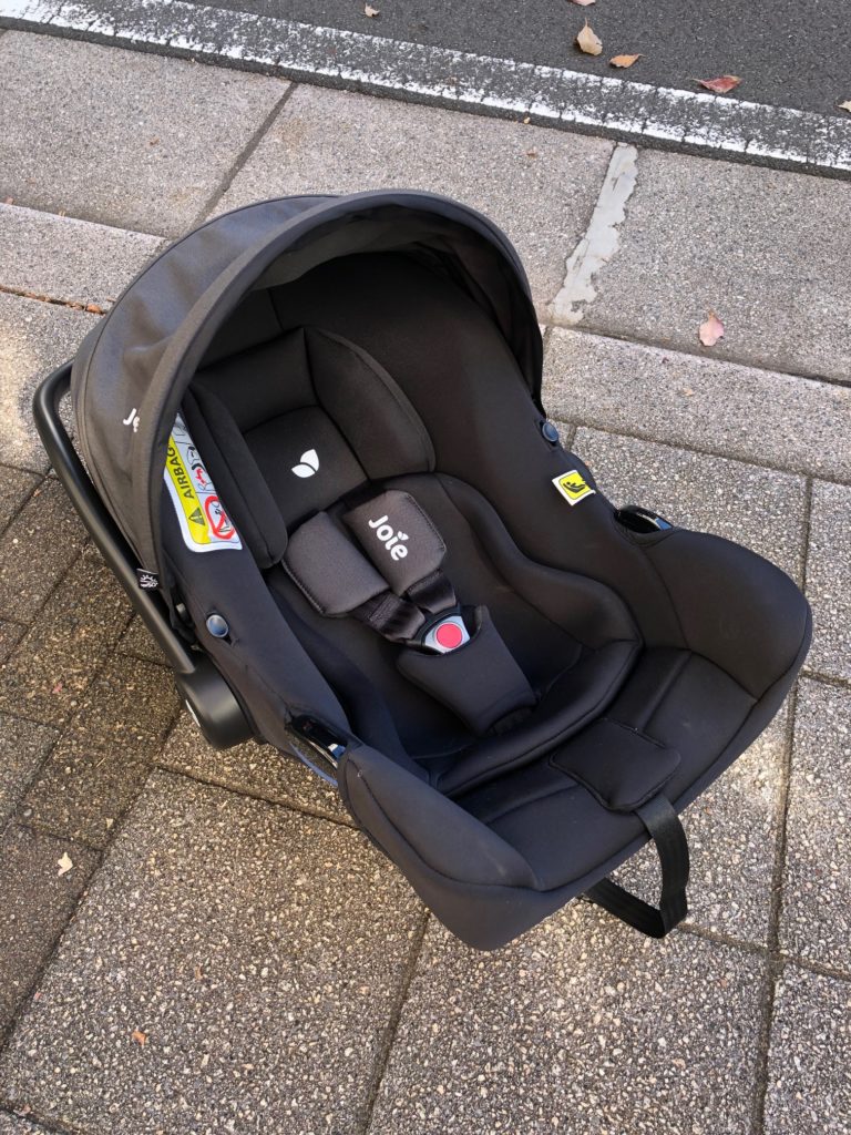 川崎市中原区のお客様からベビー用品 joie ベビーシート i-Snug 買取