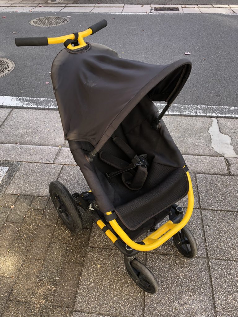 横浜市都筑区のお客様からベビー用品 CURIO ベビーカー 買取